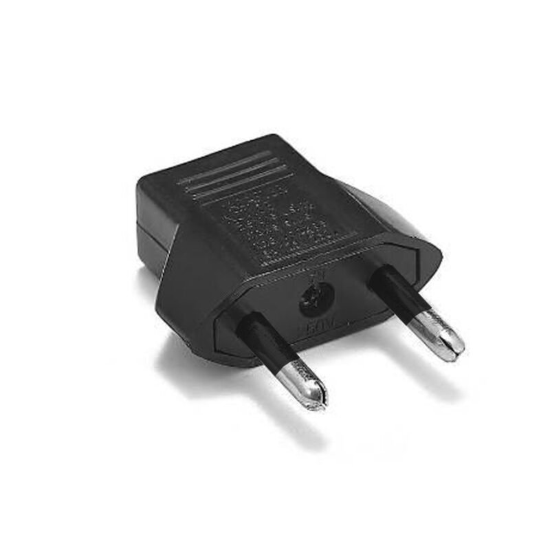 caja adaptador de enchufe de viaje, ligero, tipo euro americano a nacional, material abs ignifugo, 250v/10a. 100 unidades — vista 3