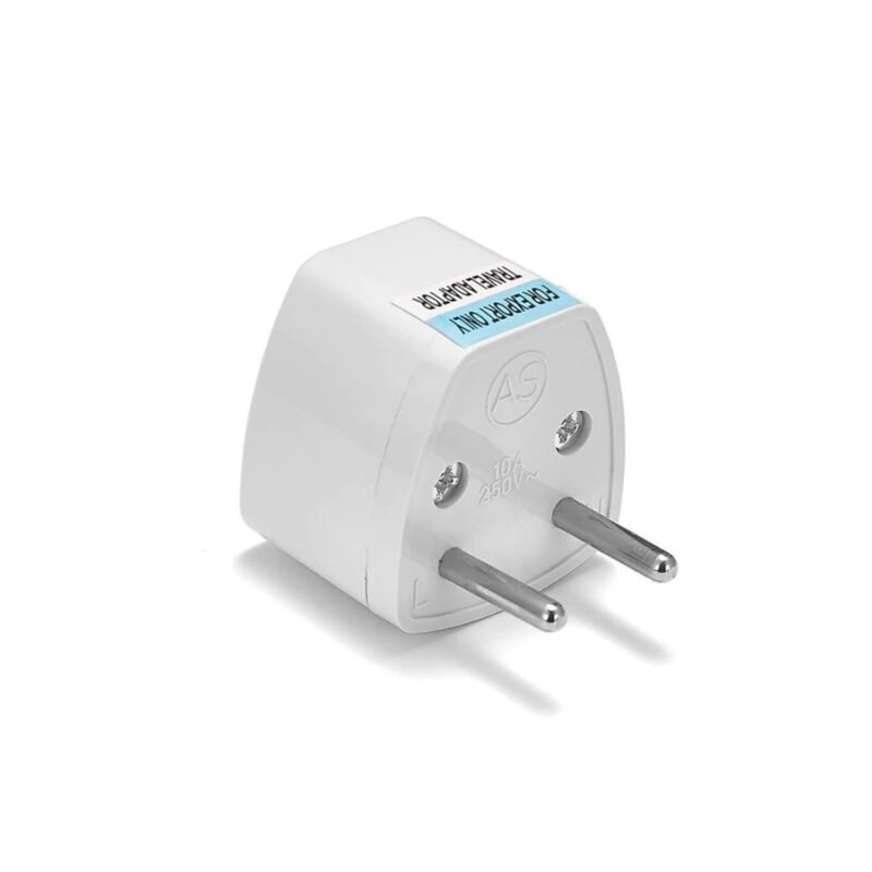 caja adaptador enchufe euro americano a nacional 20un. — vista 2