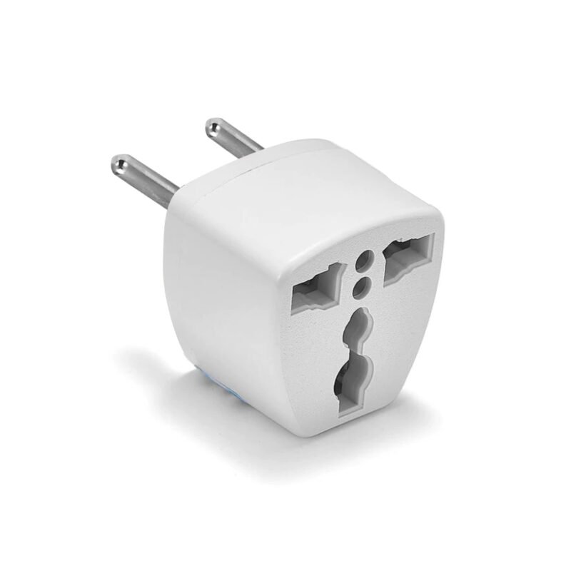 caja adaptador enchufe euro americano a nacional 20un. — vista 3