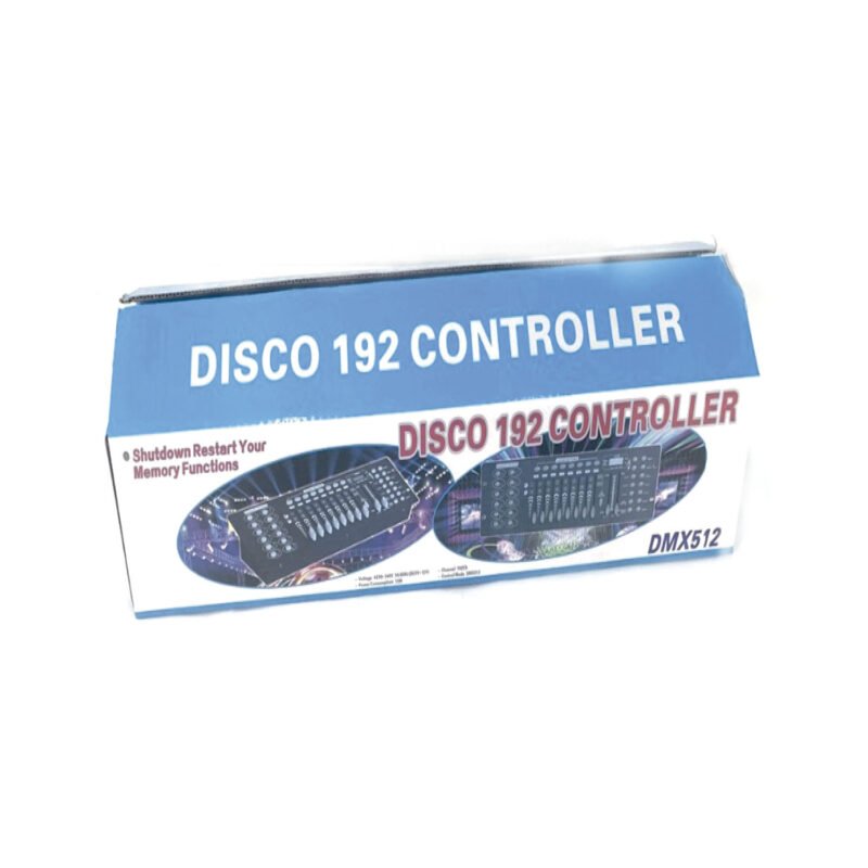 controlador dmx 192 equipo dj — vista 2