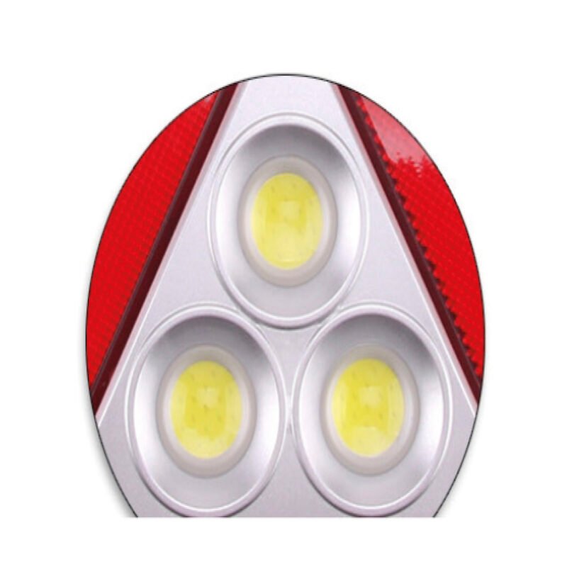 triangulo de emergencia con luz led para automoviles