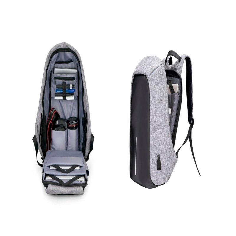 mochila antirobo. purple — vista 2
