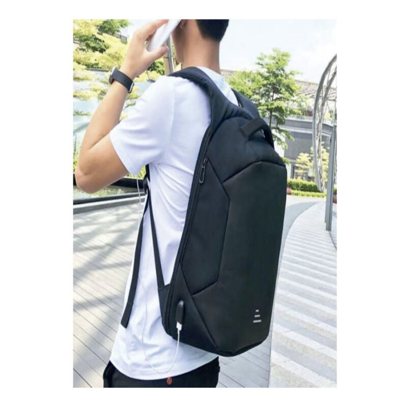mochila antirobo. blue — vista 5
