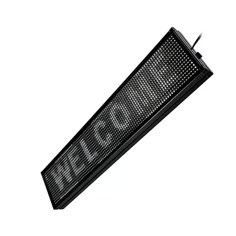 letrero led con usb de 100 x 20 cm — vista 5