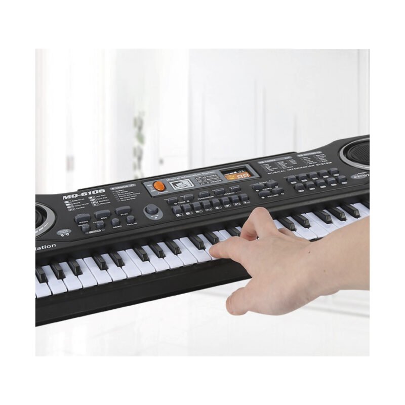teclado musical karaoke con microfono para niÑos — vista 3