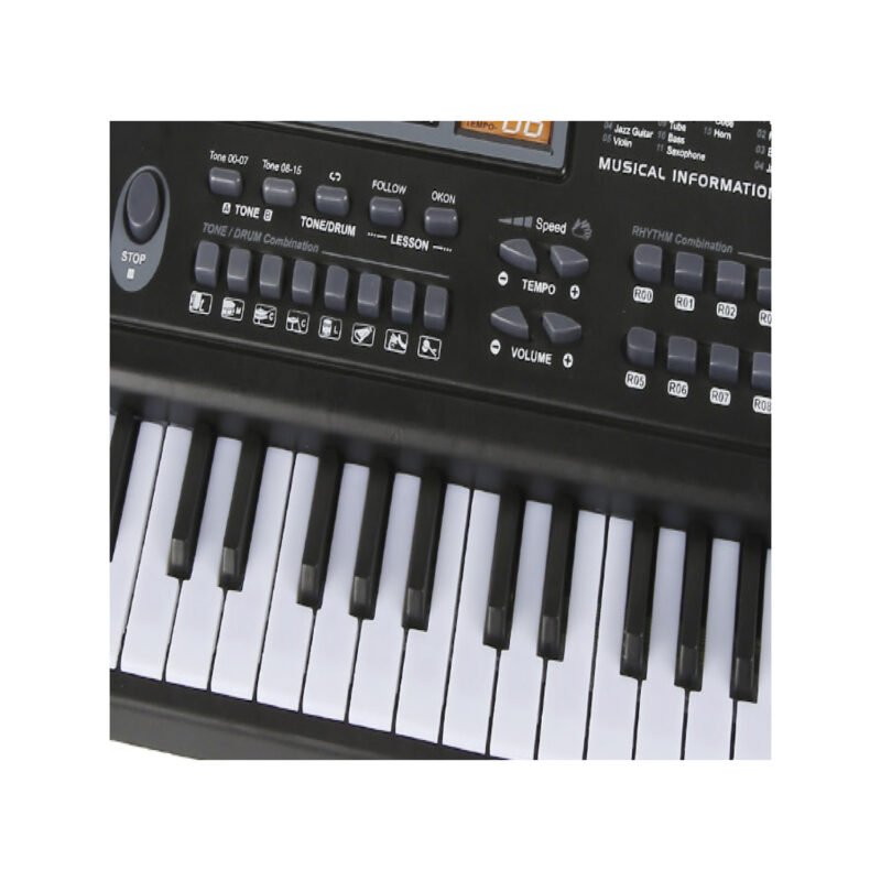 teclado musical karaoke con microfono para niÑos — vista 4