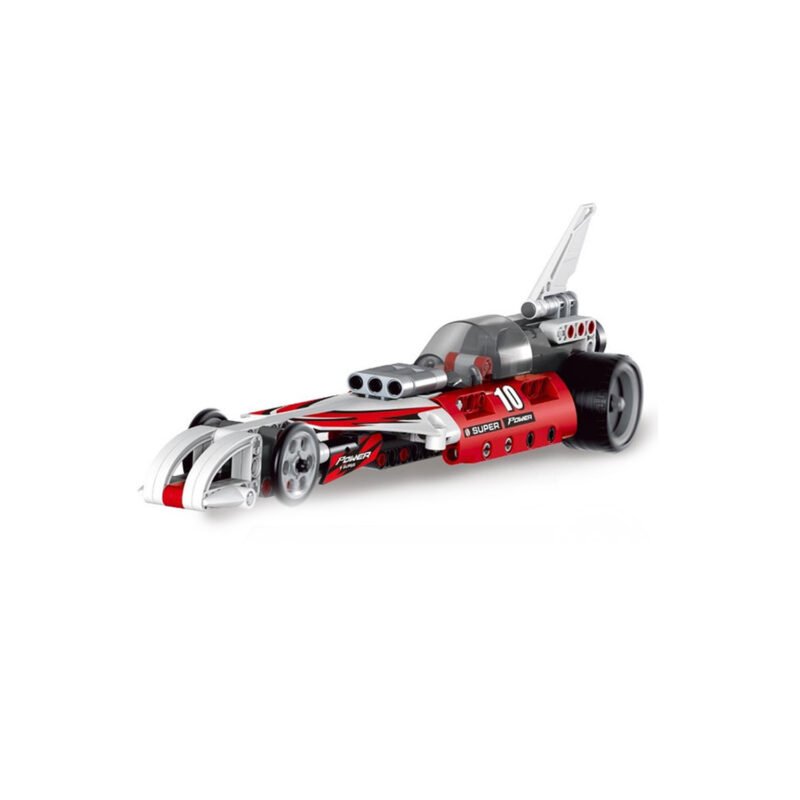 set de bloques armable tecnology 2 en 1. 124 piezas