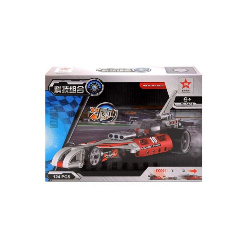 set de bloques armable tecnology 2 en 1. 124 piezas — vista 2