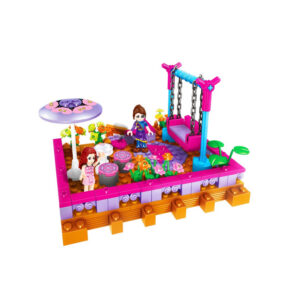 set de bloques armable muÑeca. 207 piezas