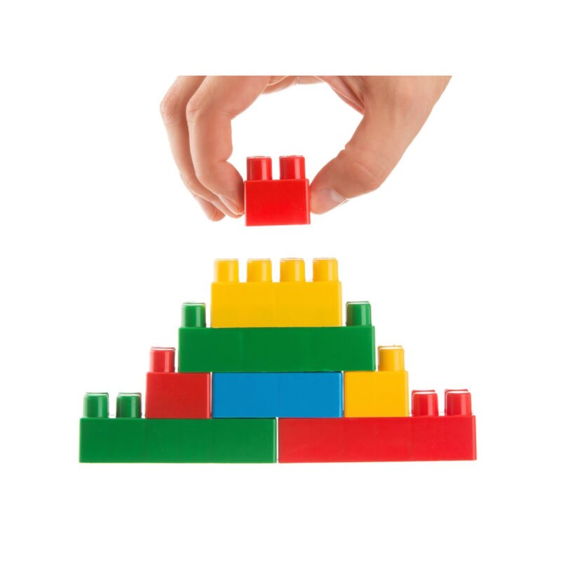 set de bloques armable para niÑos. 52 piezas