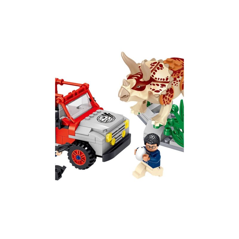 set de bloques armable dinosaurio. 270 piezas