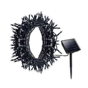 guirnalda 200 led con carga solar.