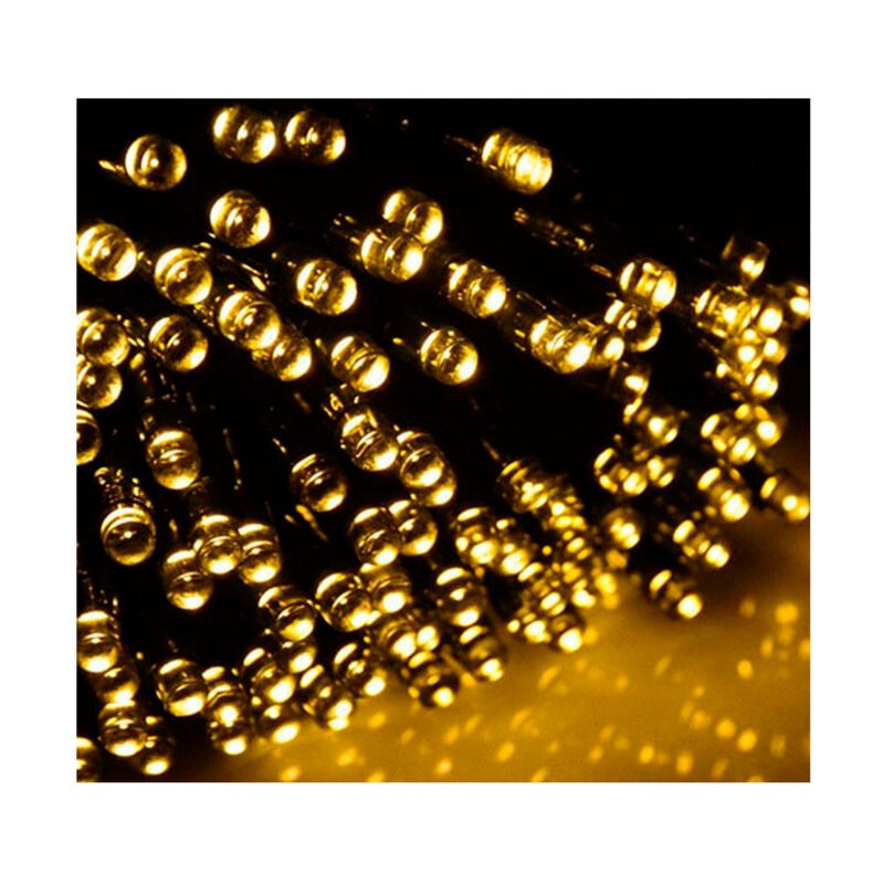 guirnalda 200 led con carga solar. — vista 3