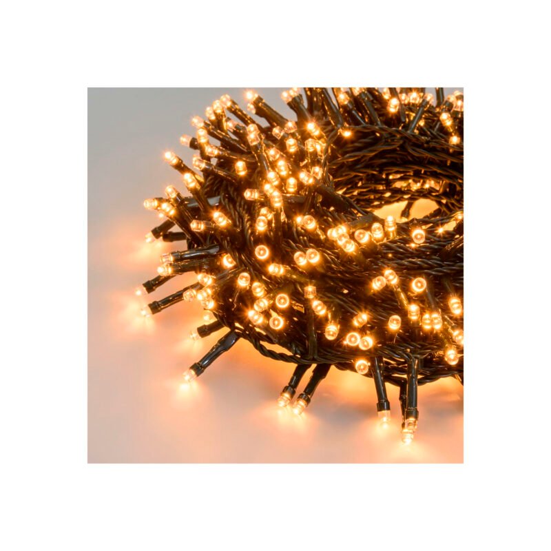 guirnalda 200 led con carga solar. — vista 5