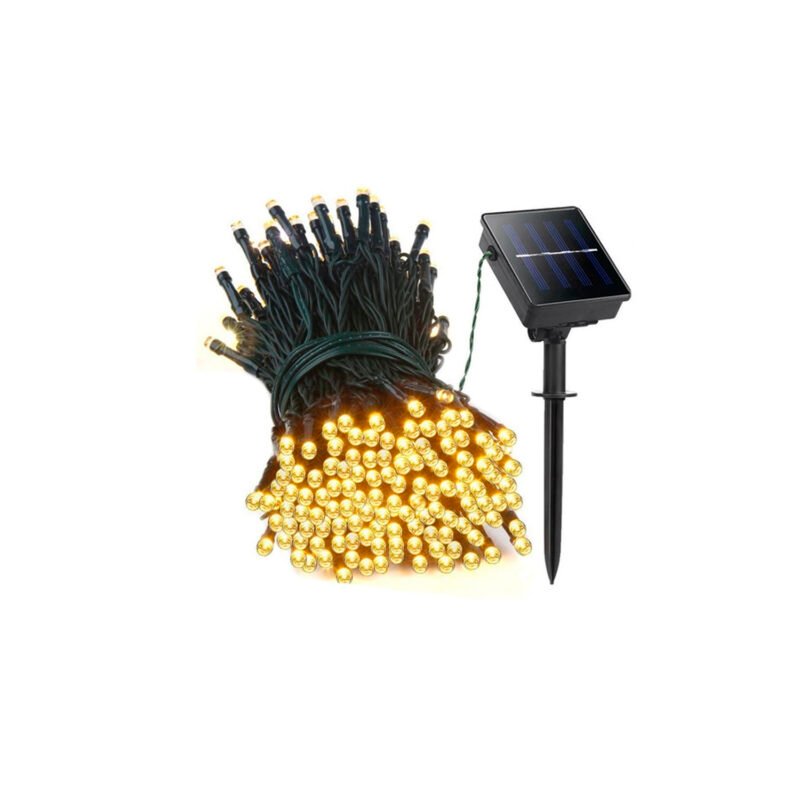 guirnalda 200 led con carga solar. — vista 6