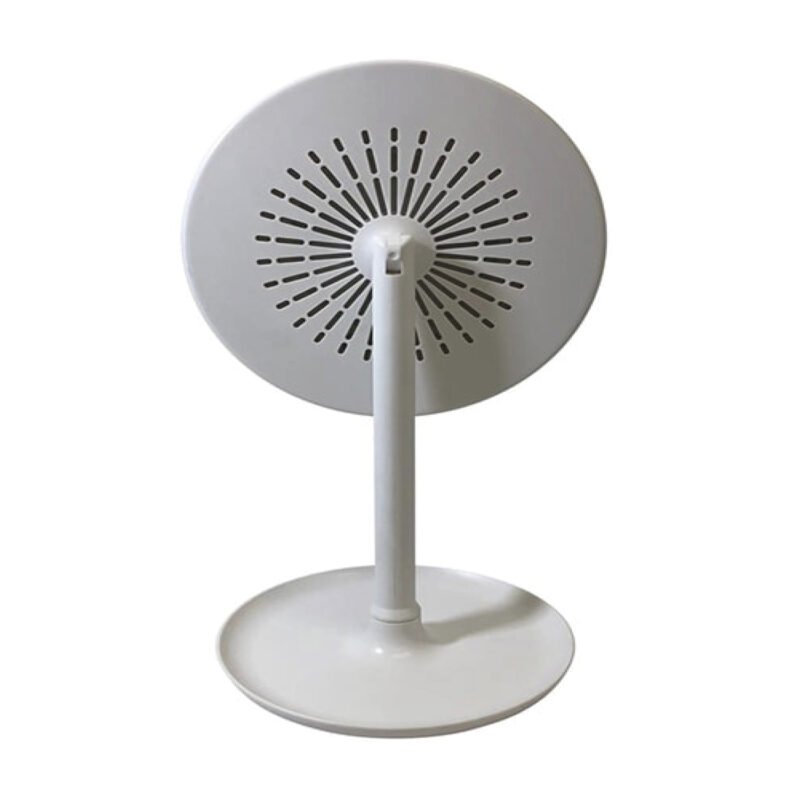 espejo para maquillaje con luz led y ventilador — vista 3