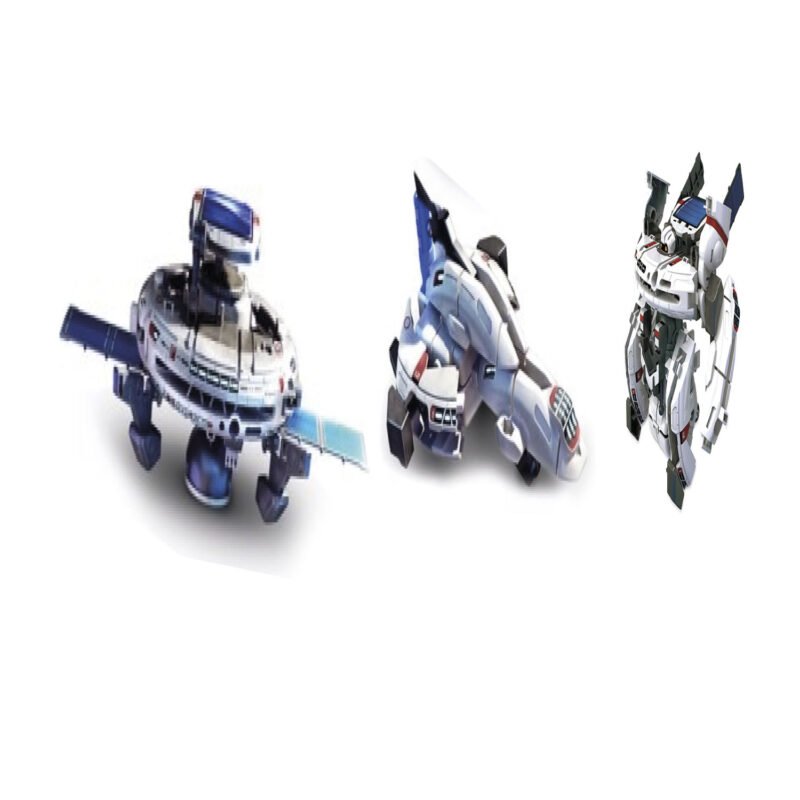 juguete robot solar armable 7 en 1 — vista 2