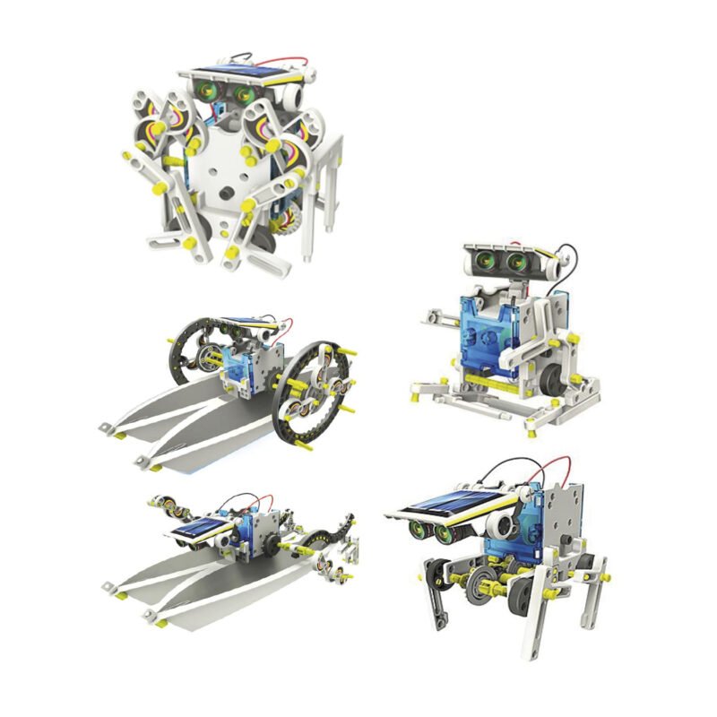 juguete robot solar armable 14 en 1 — vista 2