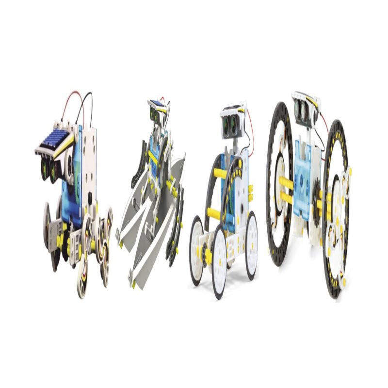juguete robot solar armable 14 en 1 — vista 3