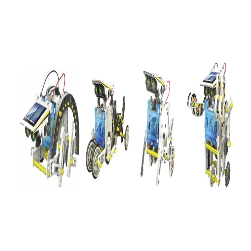 juguete robot solar armable 14 en 1 — vista 4