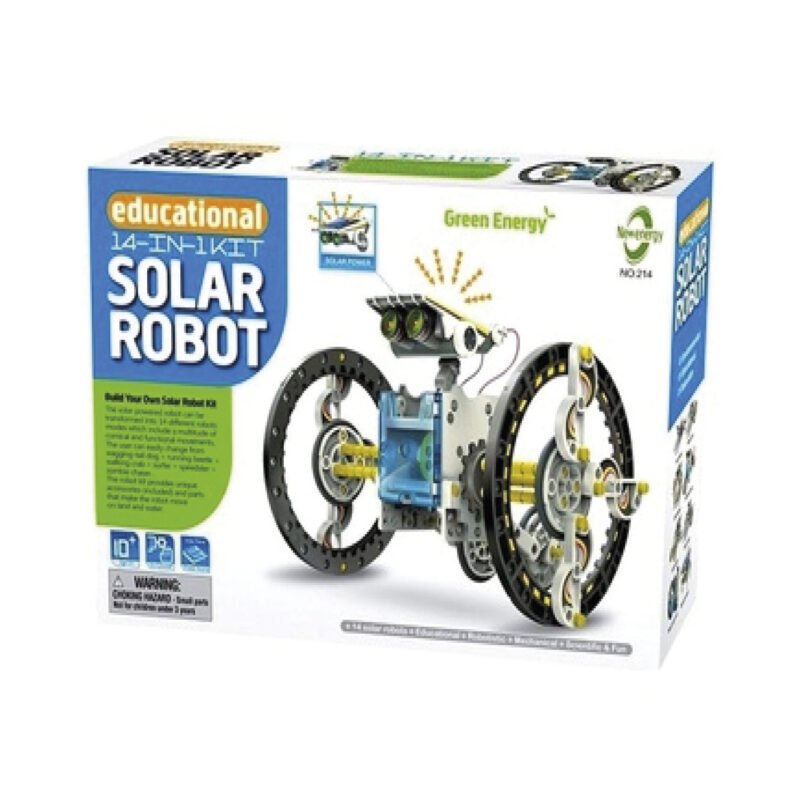 juguete robot solar armable 14 en 1 — vista 5