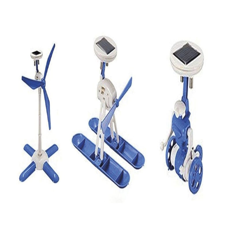 juguete robot solar armable 6 en 1 — vista 2