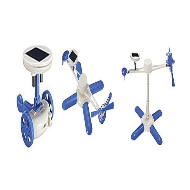 juguete robot solar armable 6 en 1 — vista 3