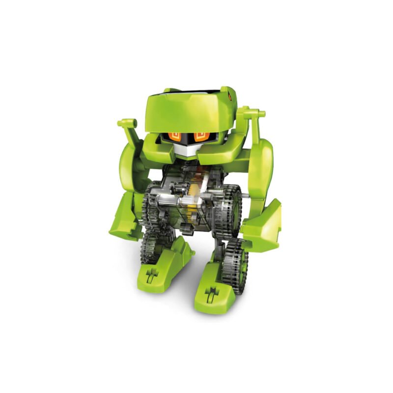 juguete robot solar armable 4 en 1