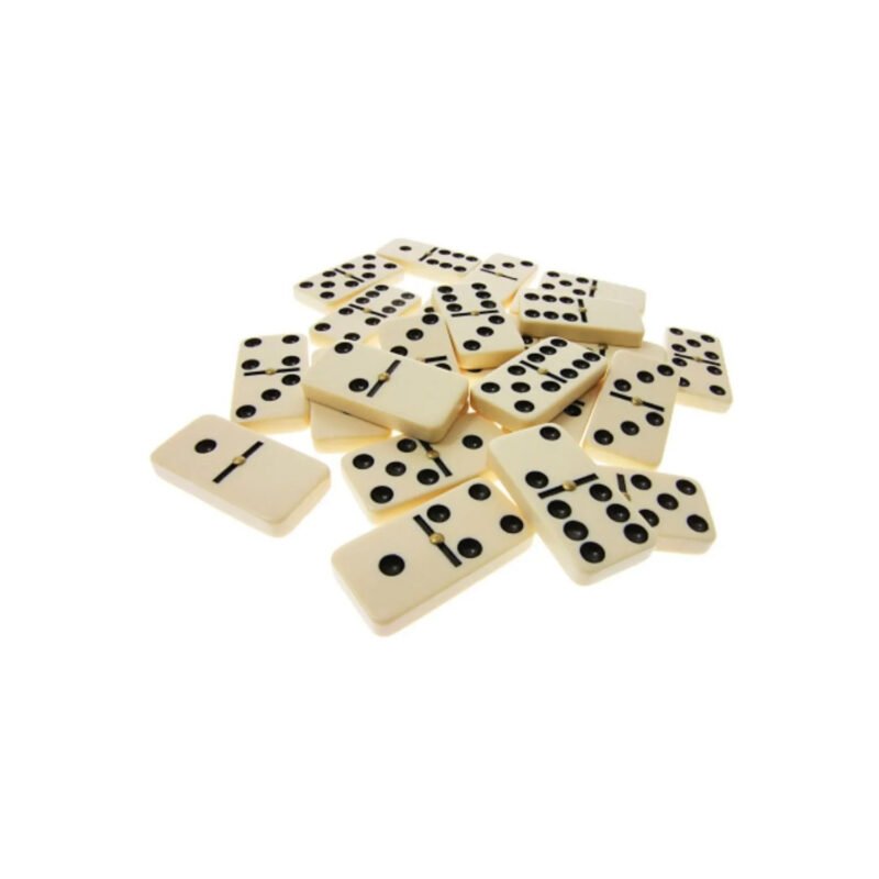 juego domino en caja plastica, 28 piezas, dimensiones 2.5x4 cm, caja 9x15 cm. — vista 2