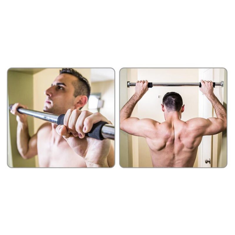 barra de ejercicio puerta ajustable fitness — vista 4