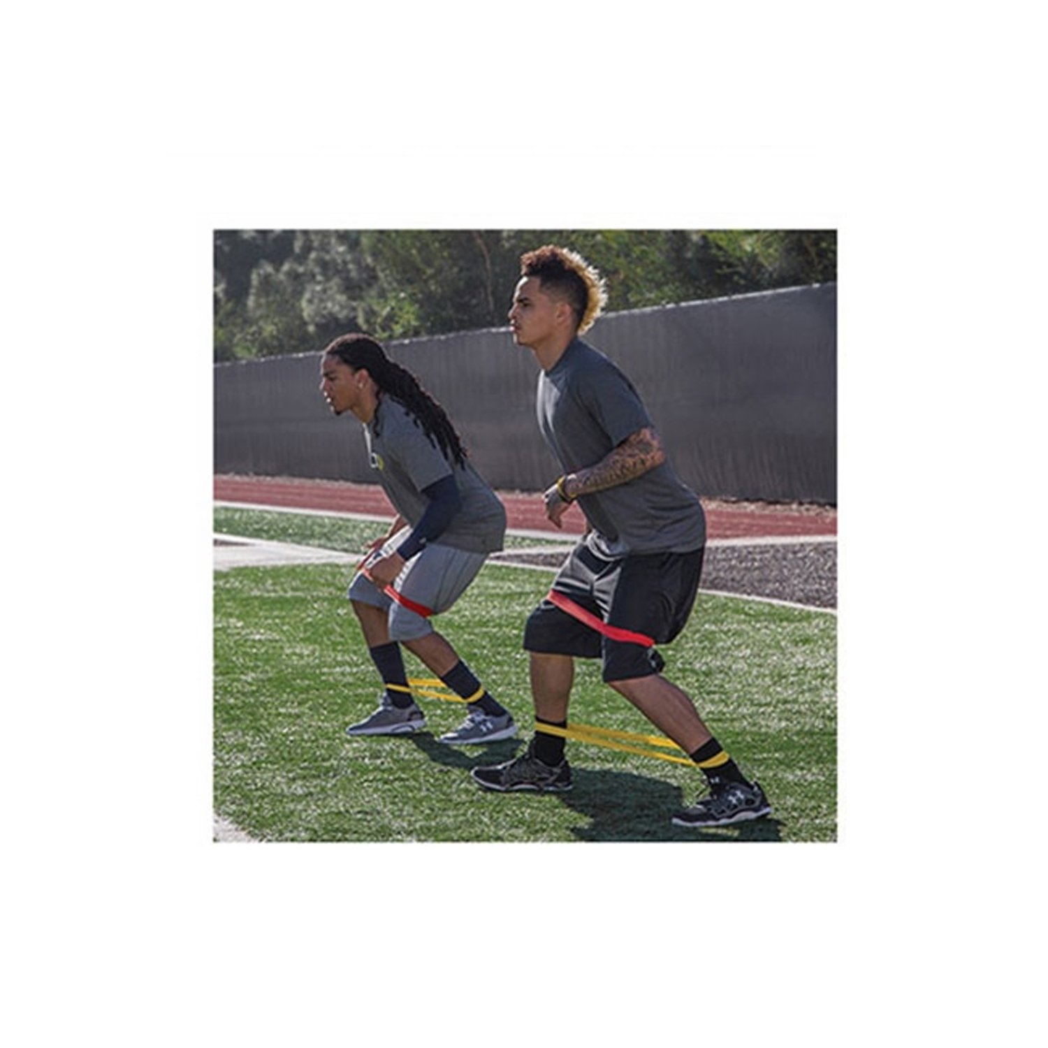 set 5 bandas elasticas loop circulares pilates aerobico set 5 bandas elasticas loop circulares pilates aerobico