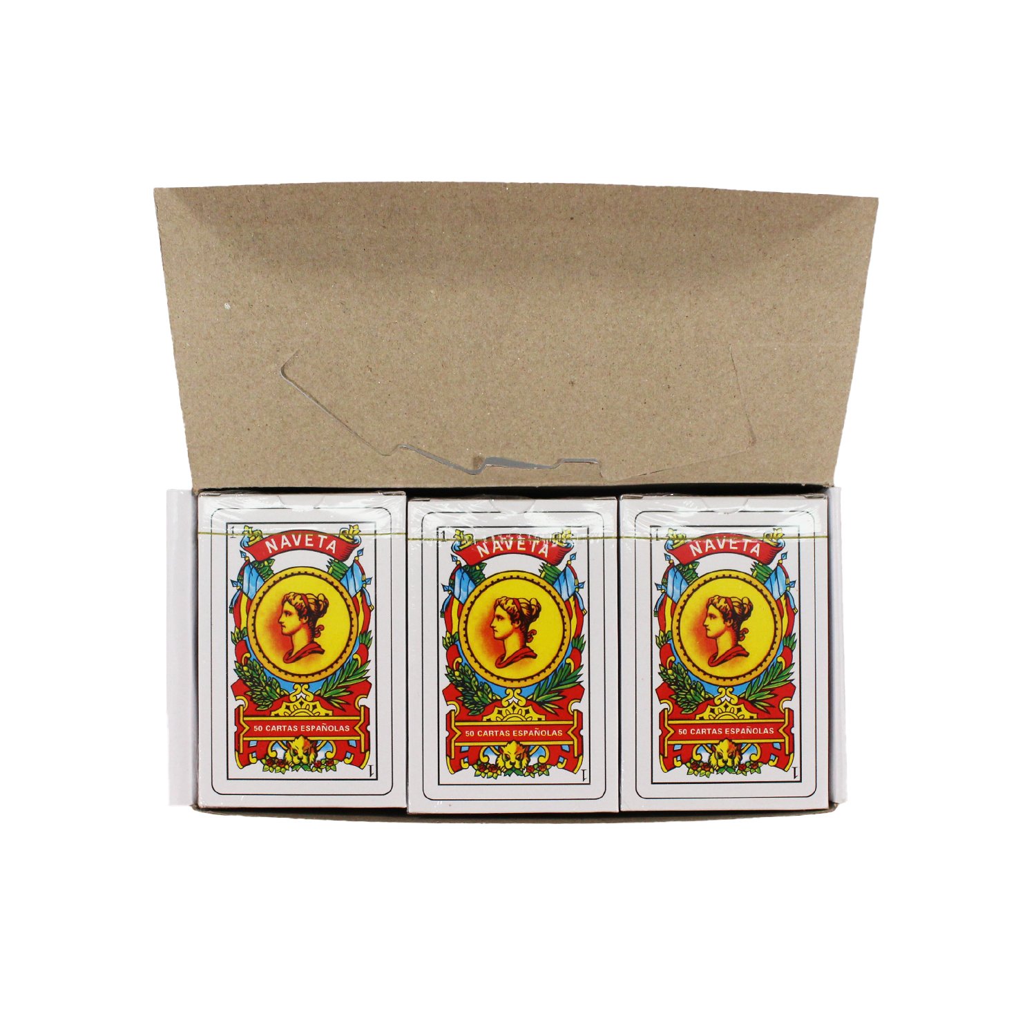 caja naipe espaÑol (1 con 12 barajas) caja naipe espaÑol (1 con 12 barajas)