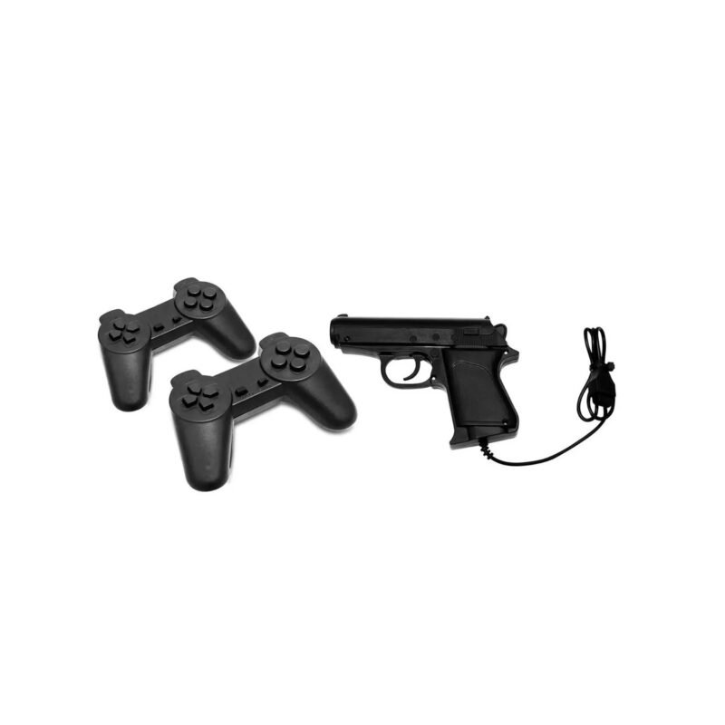 consola de juegos retro. 2 mandos + 1 pistola — vista 5