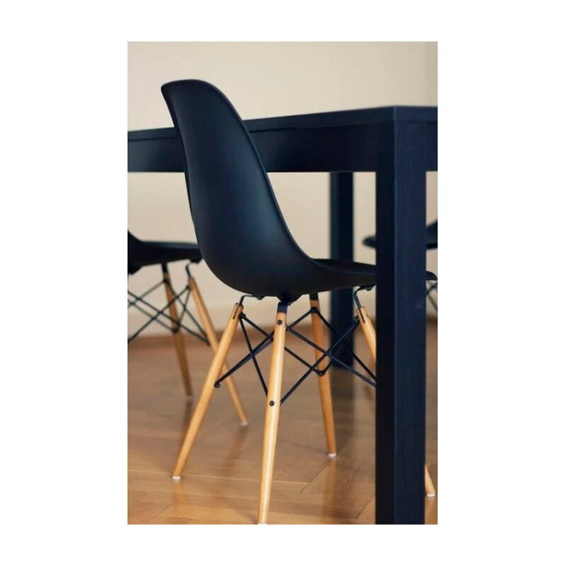 silla estilo eames black — vista 5