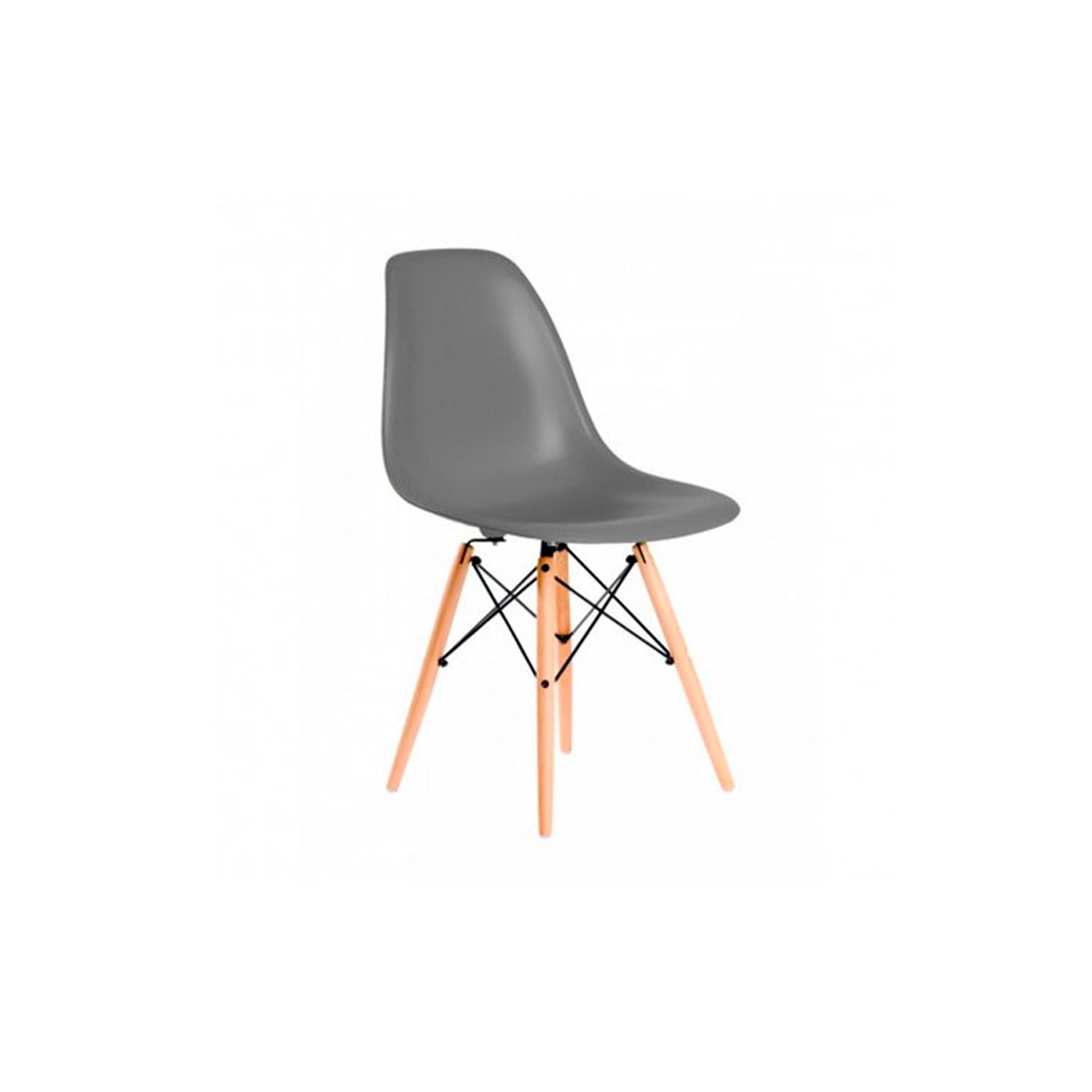 silla estilo eames silver silla estilo eames silver