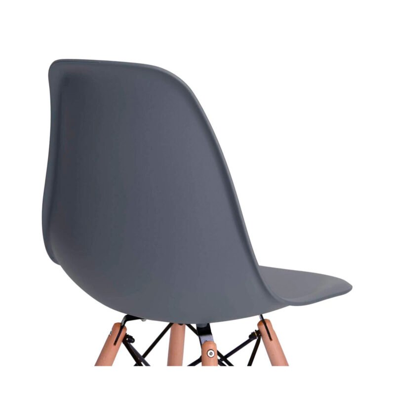 silla estilo eames silver — vista 3