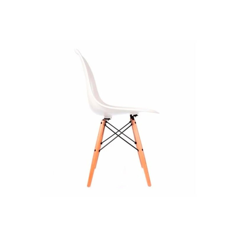 silla estilo eameswhite — vista 3