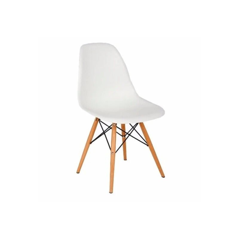 silla estilo eameswhite — vista 4
