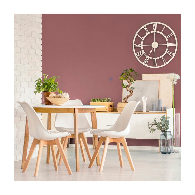silla estilo eames acolchadawhite — vista 7