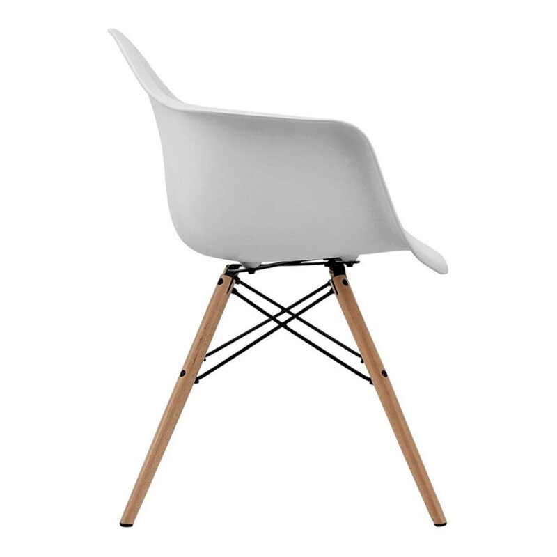 silla butaca estilo eames white — vista 2