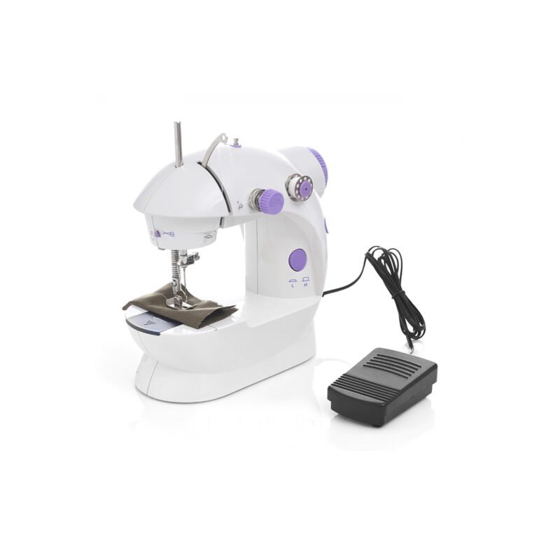 maquina de coser portatil con pedal electrica