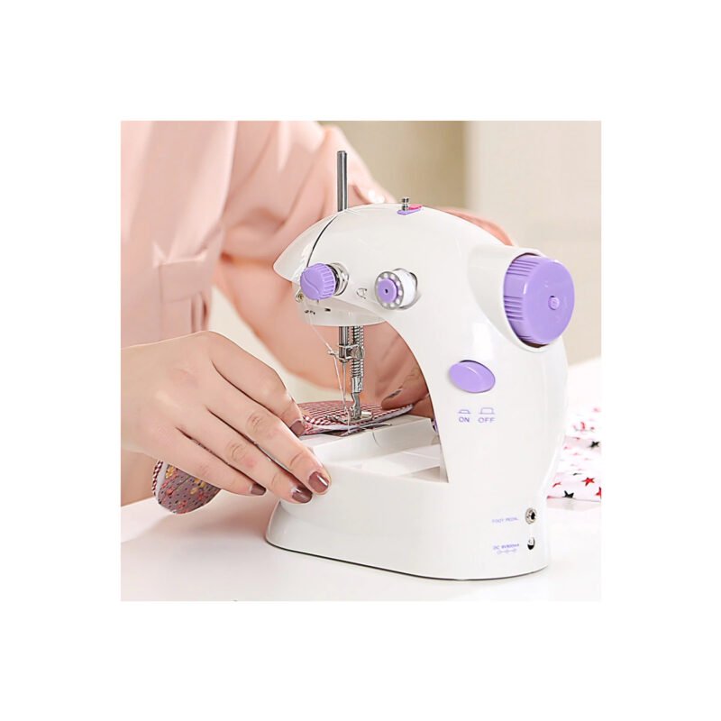maquina de coser portatil con pedal electrica — vista 3