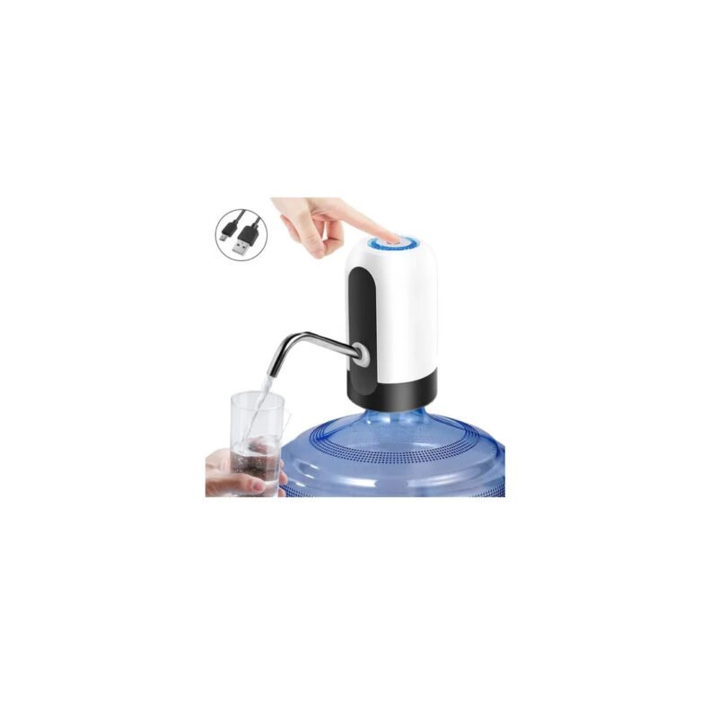 bomba dispensador de agua electrico con carga usb