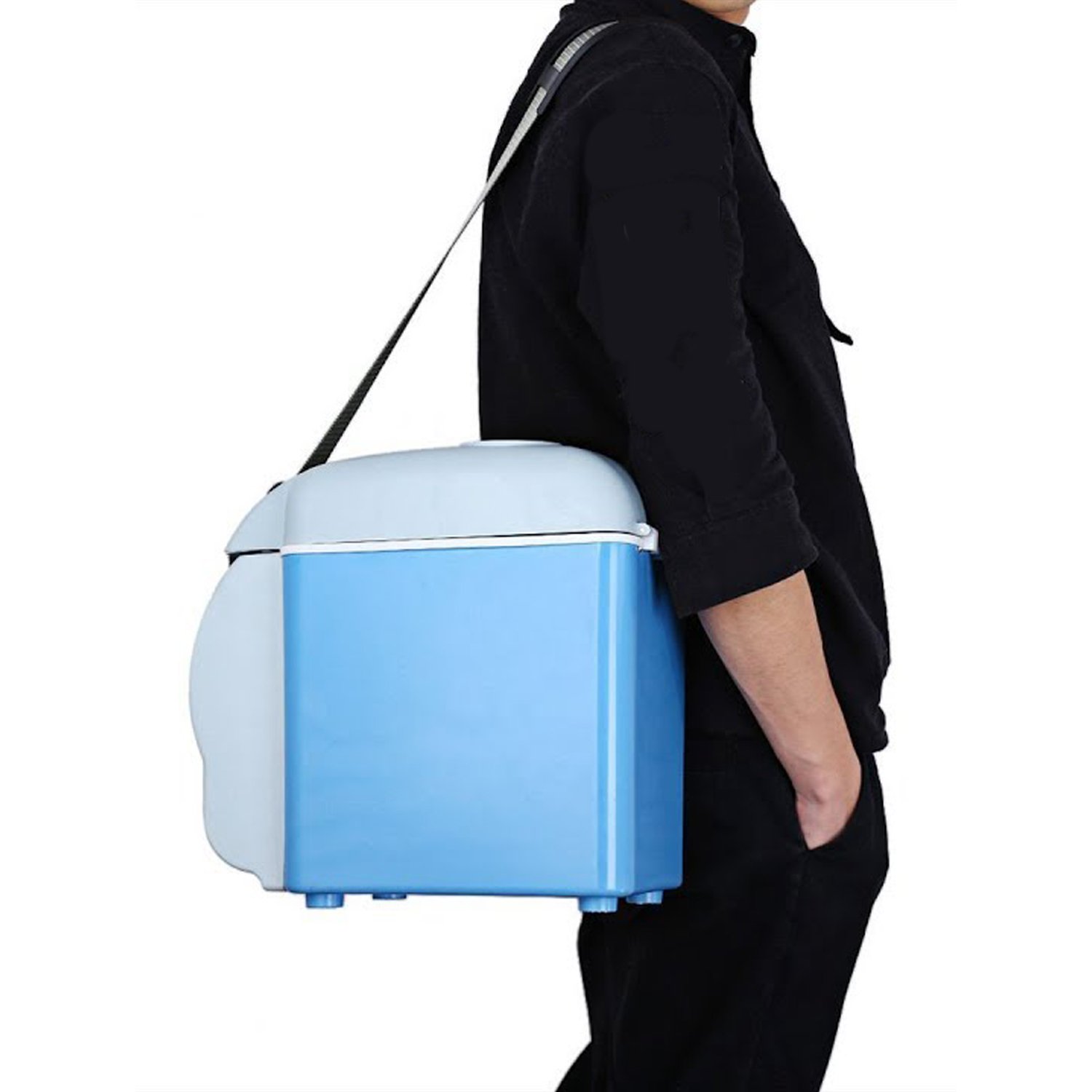 cooler electrico portatil para auto, enfria hasta 15°c, calienta hasta 60°c, capacidad 7,5 l. cooler electrico portatil para auto, enfria hasta 15°c, calienta hasta 60°c, capacidad 7,5 l.