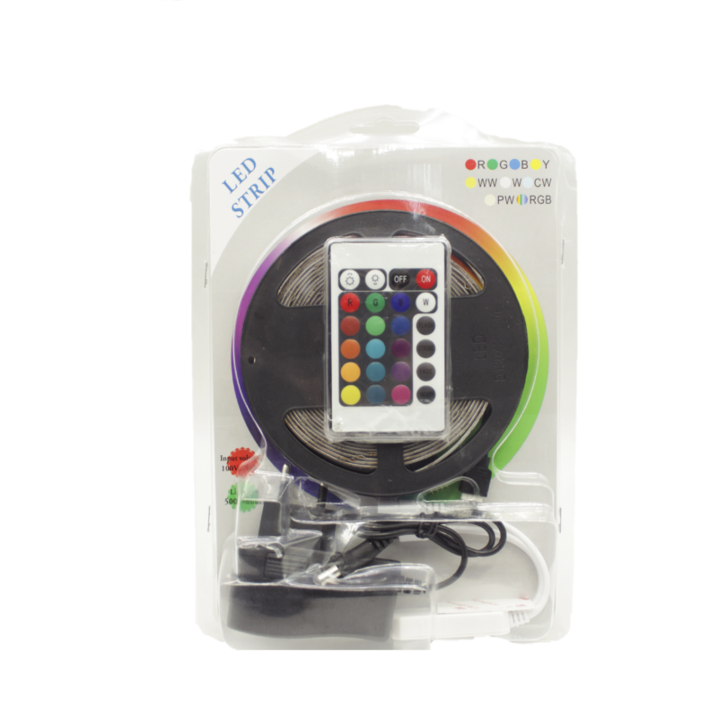 tira led wifi de 5 mts con transformador. led 2835 — vista 6