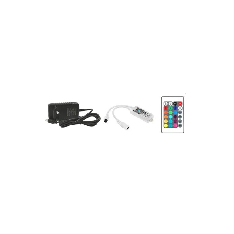 tira led wifi de 5 mts con transformador. led 5050 — vista 3