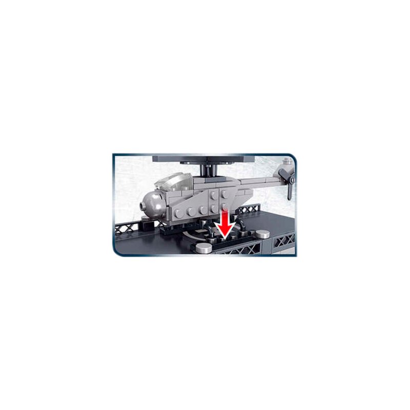 set de bloques armable tipo lego .1052 piezas — vista 3