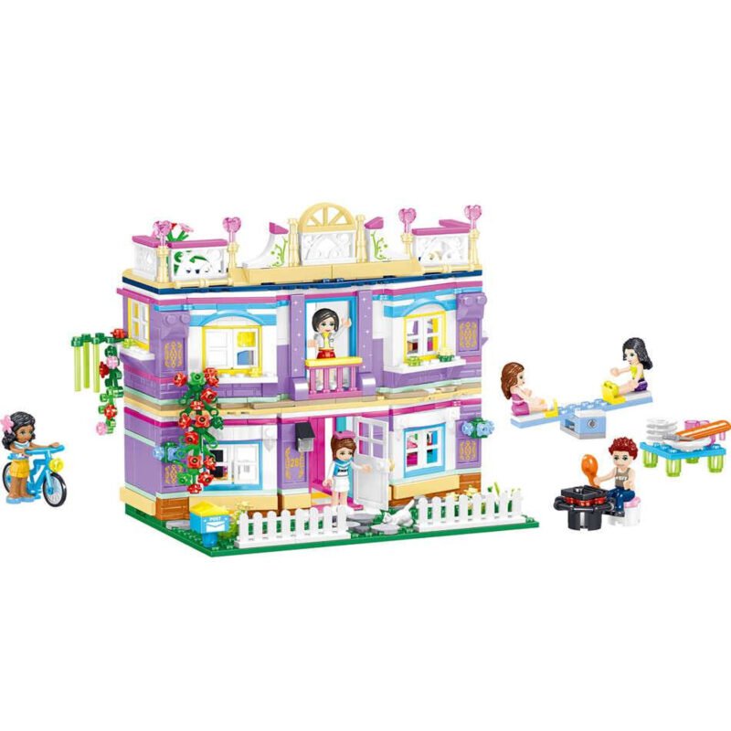 set de bloques armable tipo lego .775 piezas — vista 2