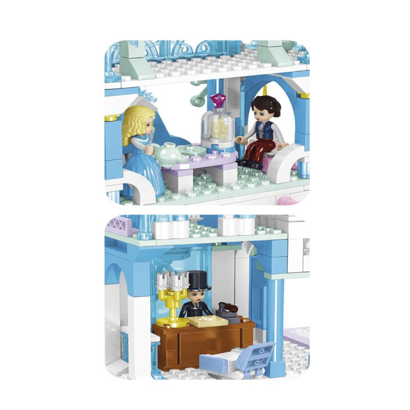 set de bloques armable tipo lego .801 piezas — vista 3