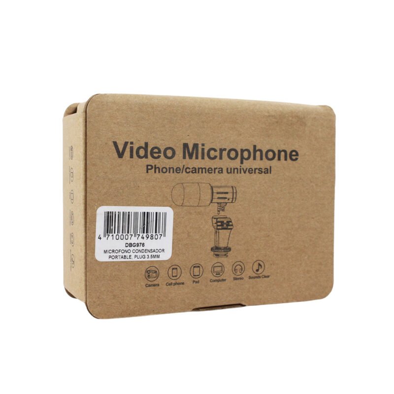 microfono compacto en camaras dslr, videocamaras, telefonos inteligentes — vista 9
